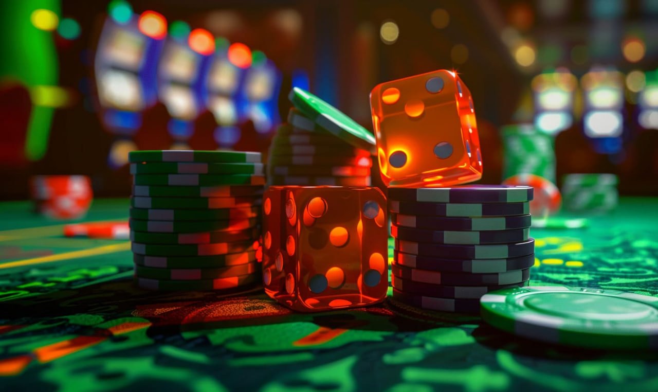 Texas Hold'em Bonus table interface on mobile phone screen, betting buttons visible